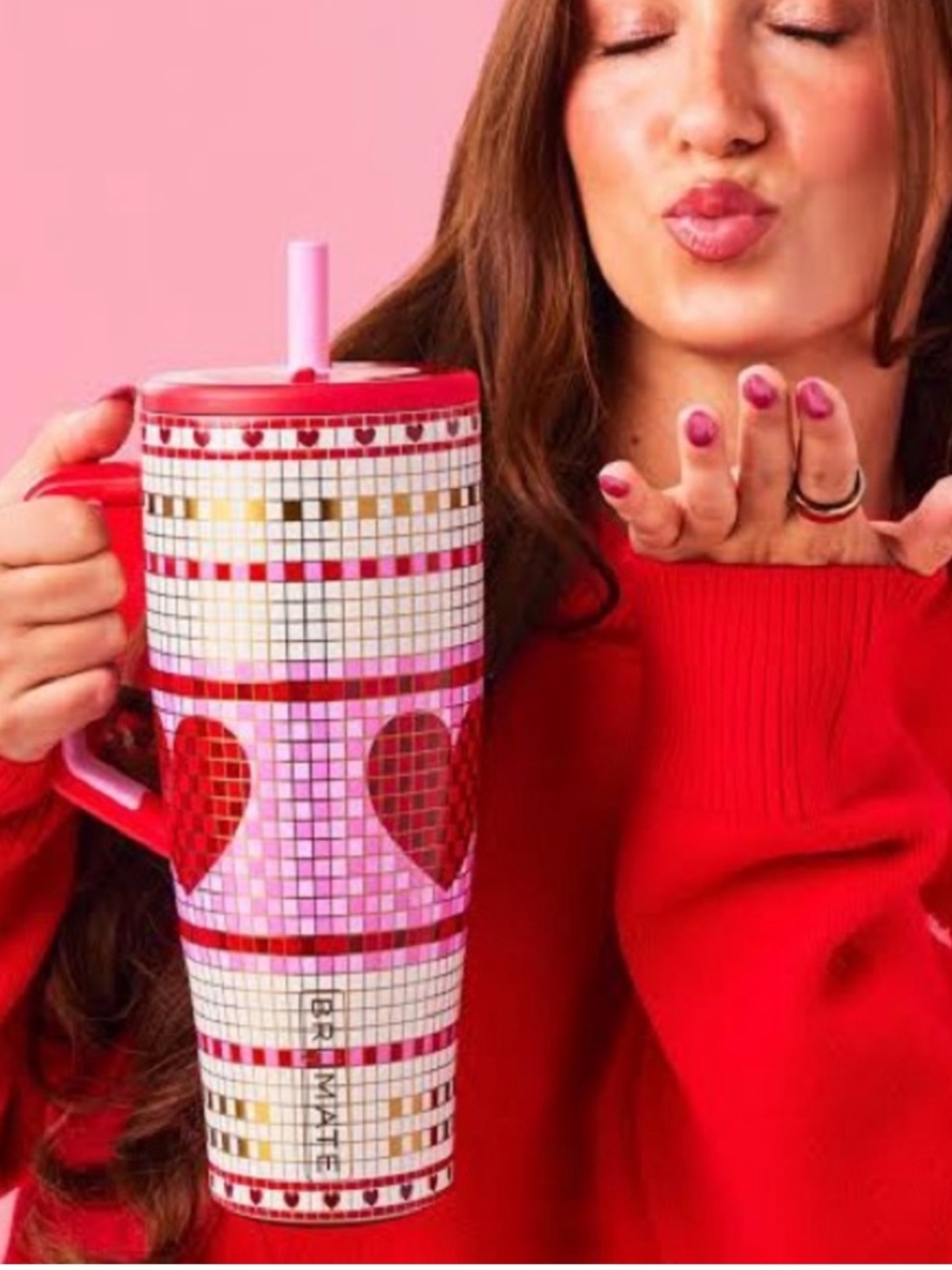 🦋Anthropologie Exclusive BrüMate
Love On Lock Era 40oz